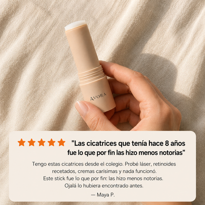 Avora Pure Stick | Elimina cicatrices y marcas de acné