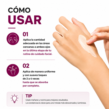 Crema Calcio Avora | Hidrata y Cubre las Ojeras