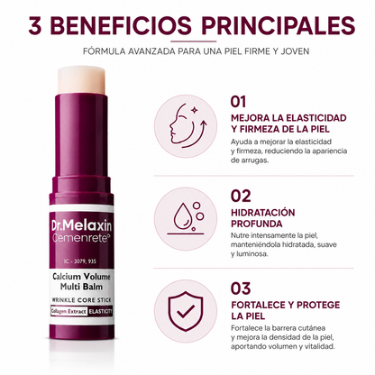 Dr. Melaxin™ Calcium Volume Multi Balm Stick Antiarrugas Reafirmante