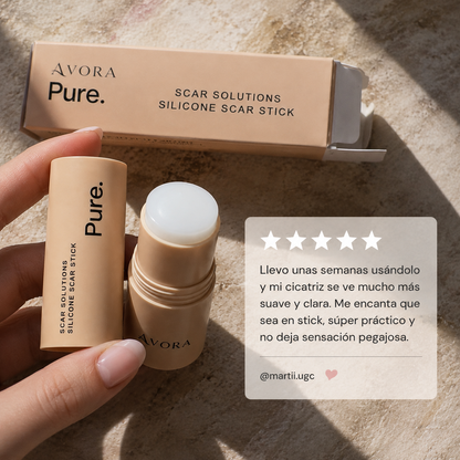 Avora Pure Stick | Elimina cicatrices y marcas de acné