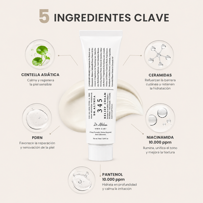 345 Relief Cream ® – Crema calmante | Piel sensible